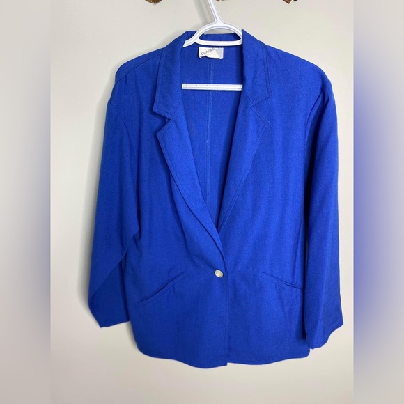 Vintage Clasile Blue Blazer - Picture 13 of 14